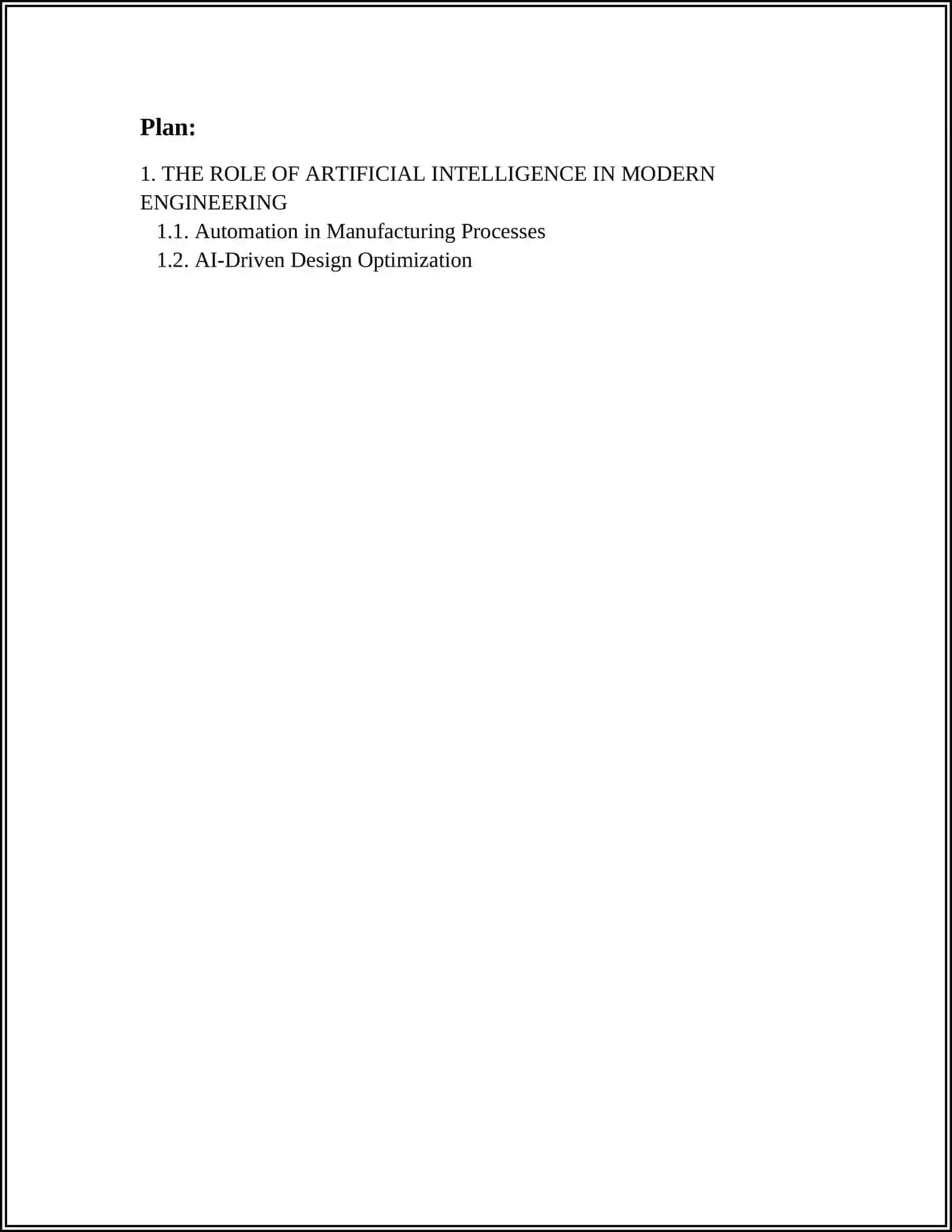 THE ROLE OF ARTIFICIAL INTELLIGENCE IN MODERN ENGINEERING 2