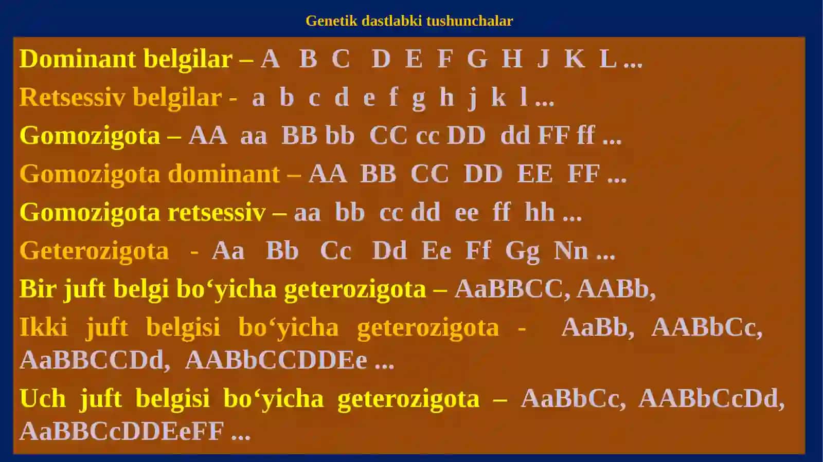 Gameta olish 2