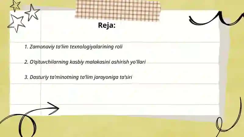 Zamonaviy ta'lim texnologiyalarining roli 2
