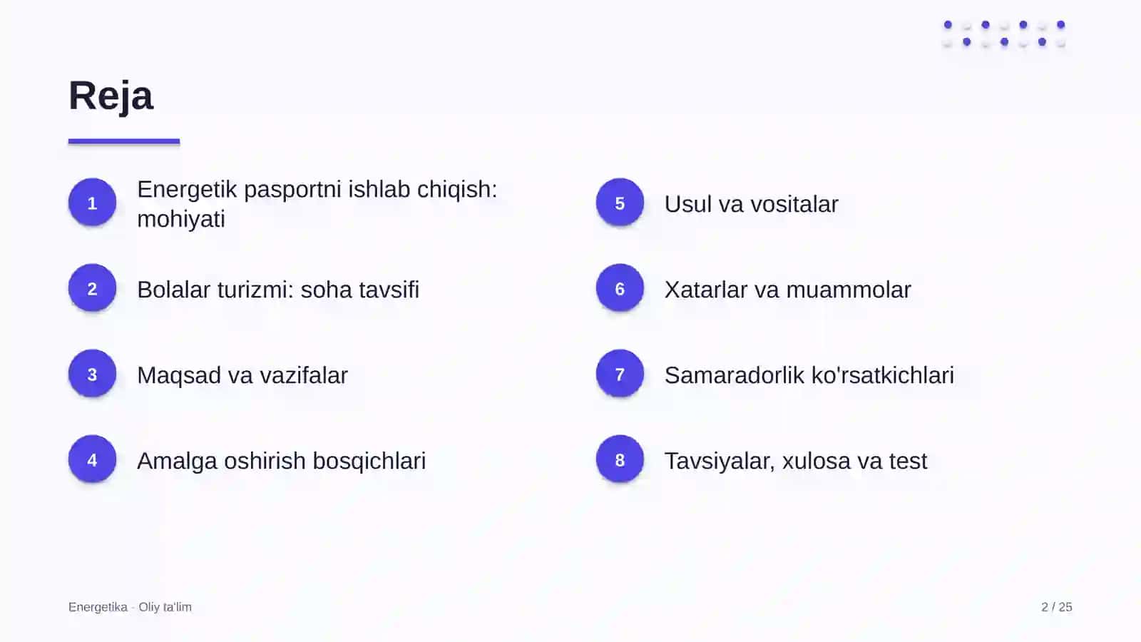 bolalar turizmida energetik pasportni ishlab chiqish 2934 2