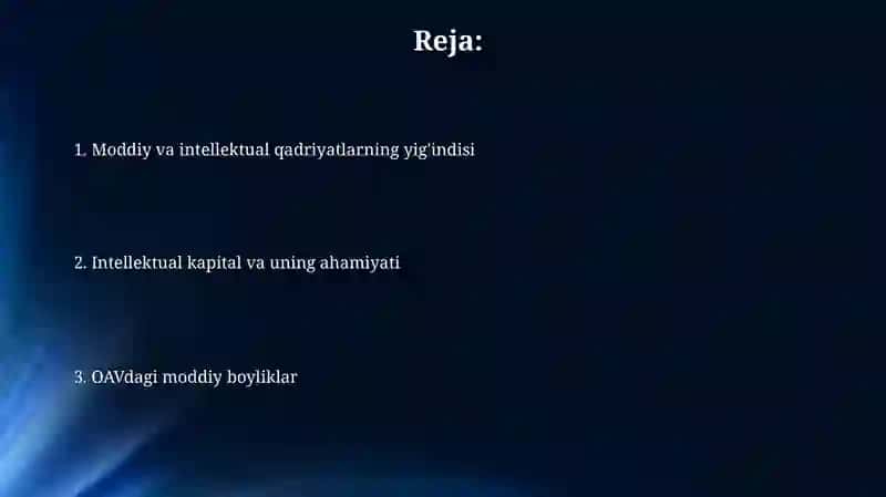 Intellektual mulk huquqi va OAV 2