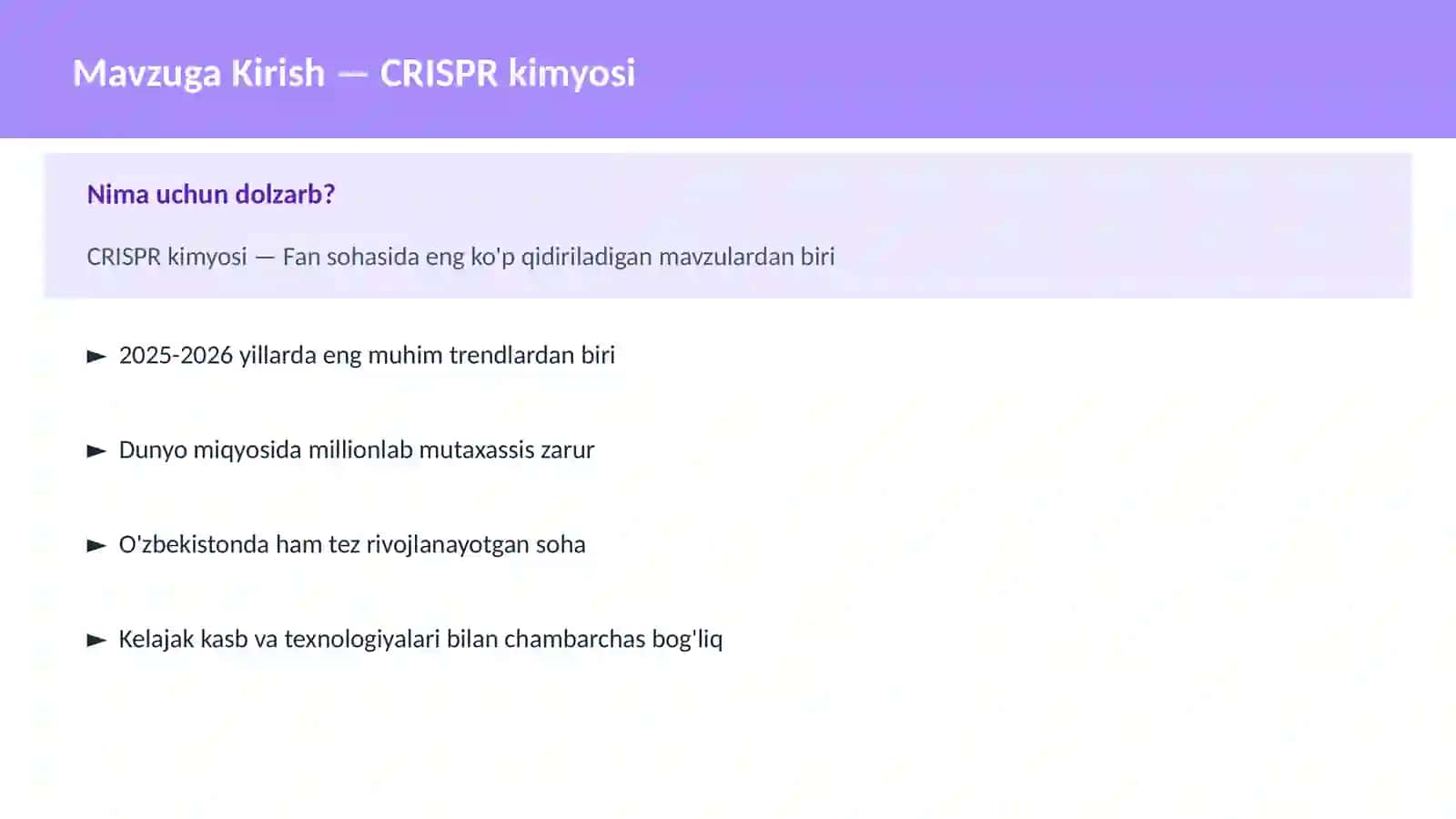 CRISPR kimyosi 2