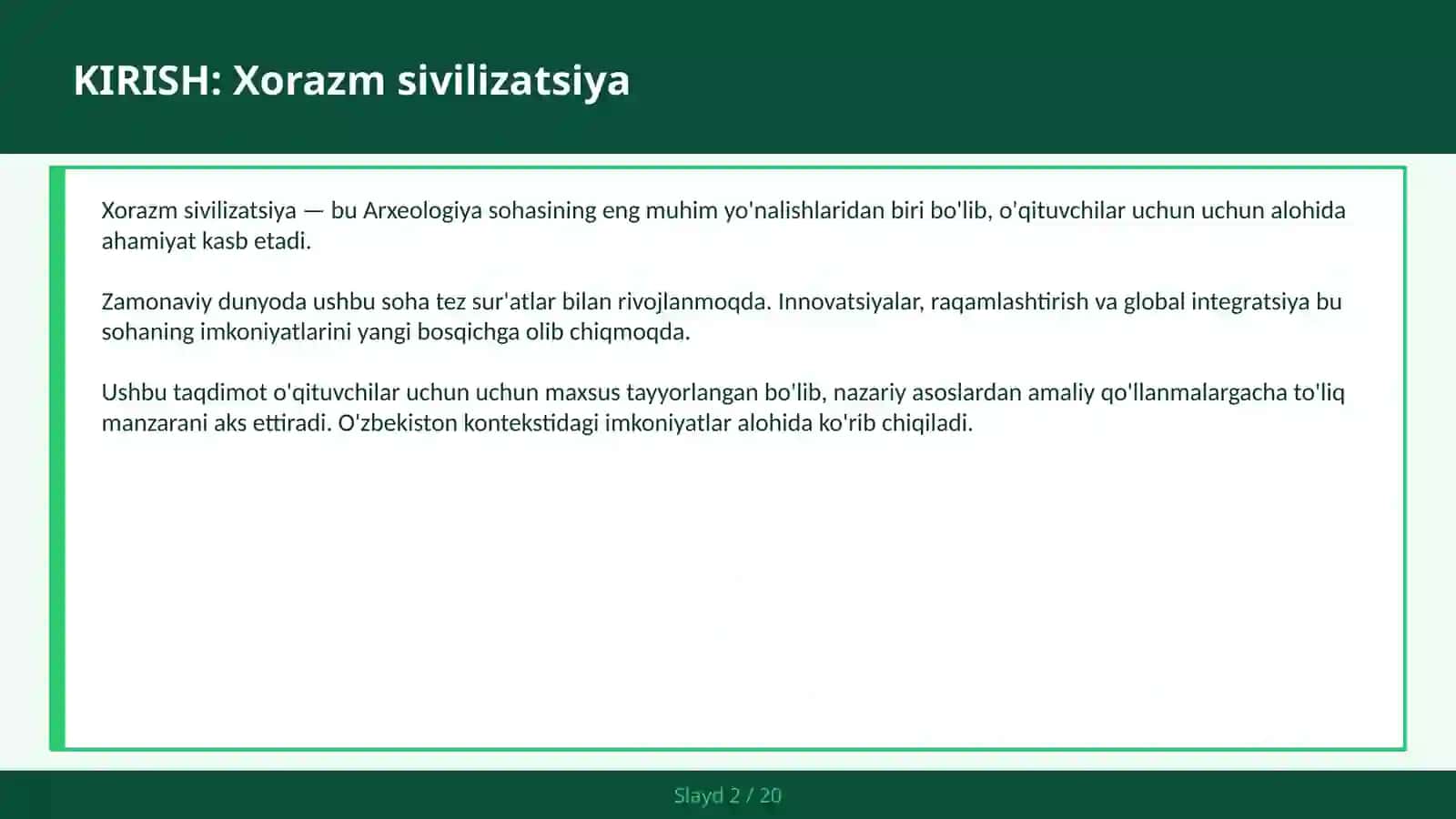 XORAZM SIVILIZATSIYA 2