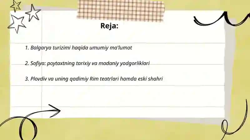 Balgarya turizimi 2