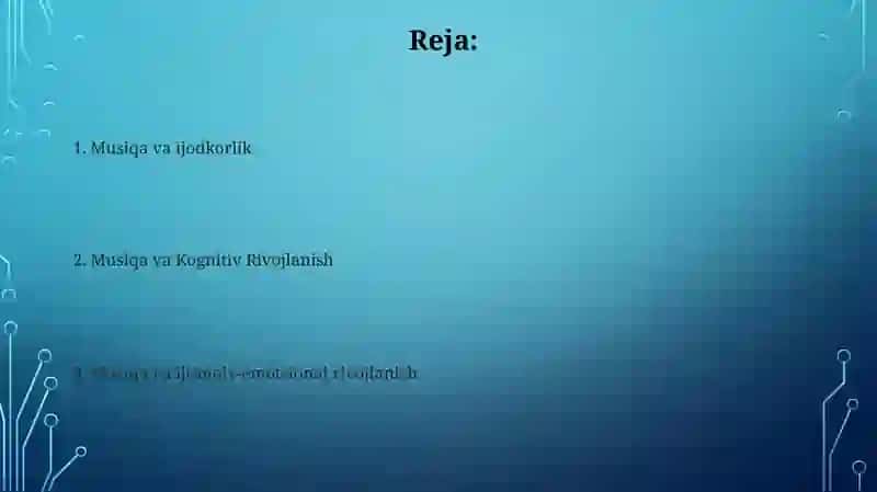 Bolalar hayotida musiqaning oʻrni va roli 2