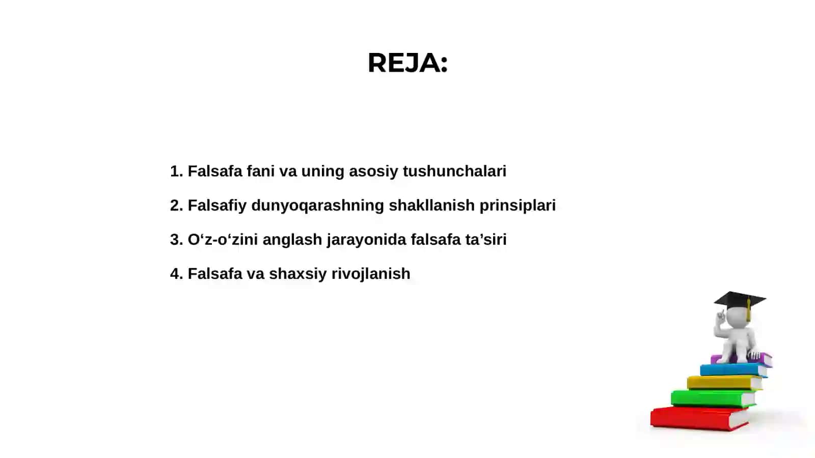 Falsafa fani 2