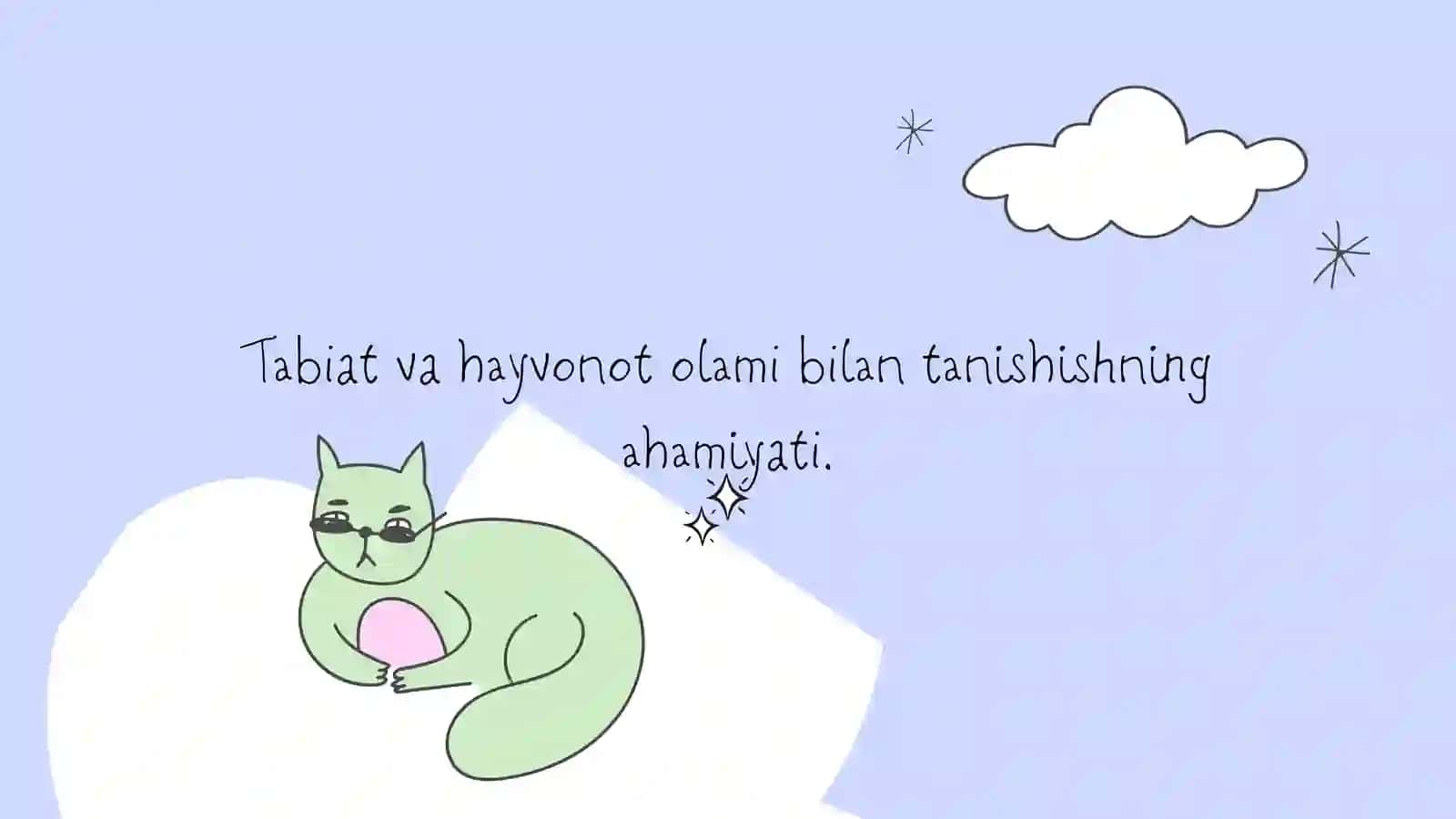 Hayvonot Olami bilan Tanishtirishga Oid Virtual Ekskursiya 2