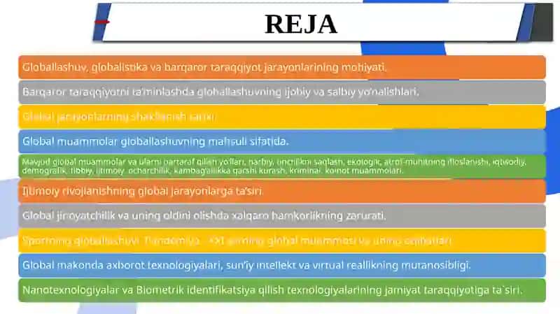 Globallashuv va barqaror taraqqiyot falsafasi 2