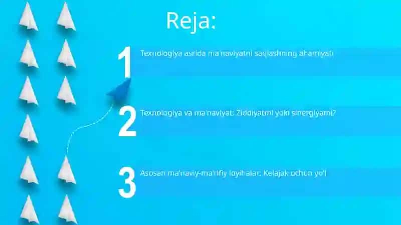 Texnologiyalar davrida ma'naviyatni saqlash va rivojlantirish 2