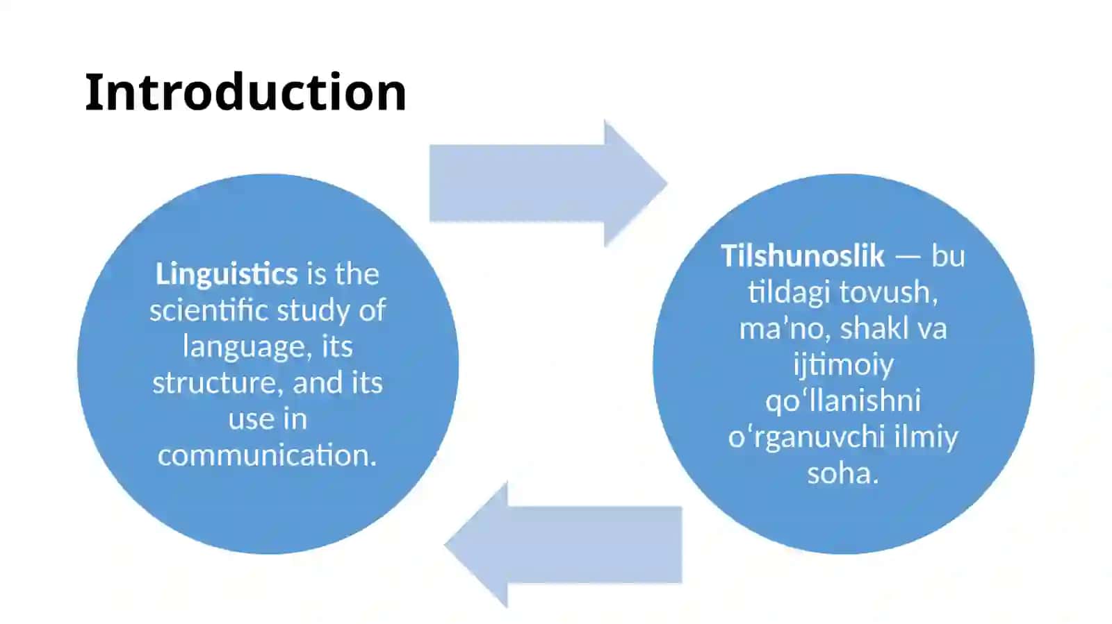 Advanced linguistic terms 2