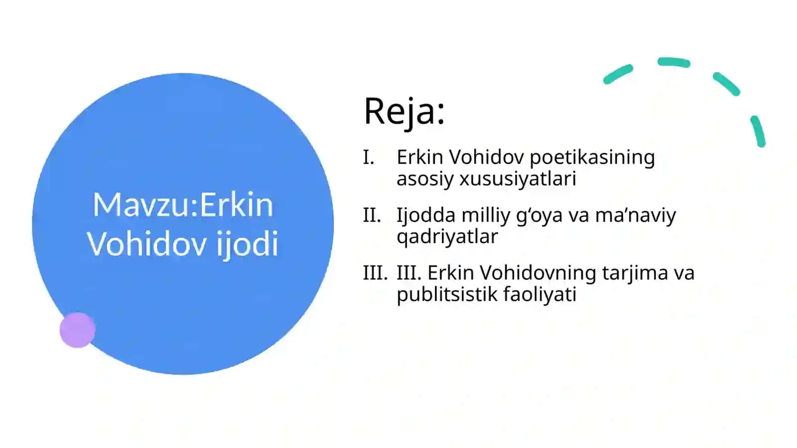 Erkin Vohidovijodi 2