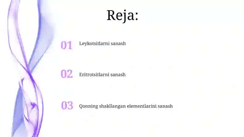 Leykotsitlarni Sanash 2
