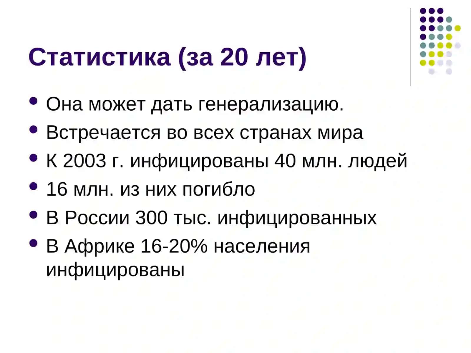 СПИД ─ Синдром приобретенного иммунодефицита. ВИЧ ─ Вирус иммунодефицита человека 2
