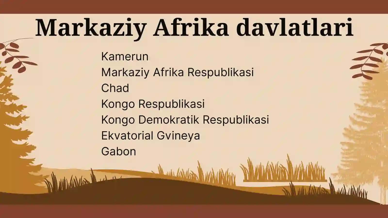 Markaziy Afrika xalqlari va madaniyati 2