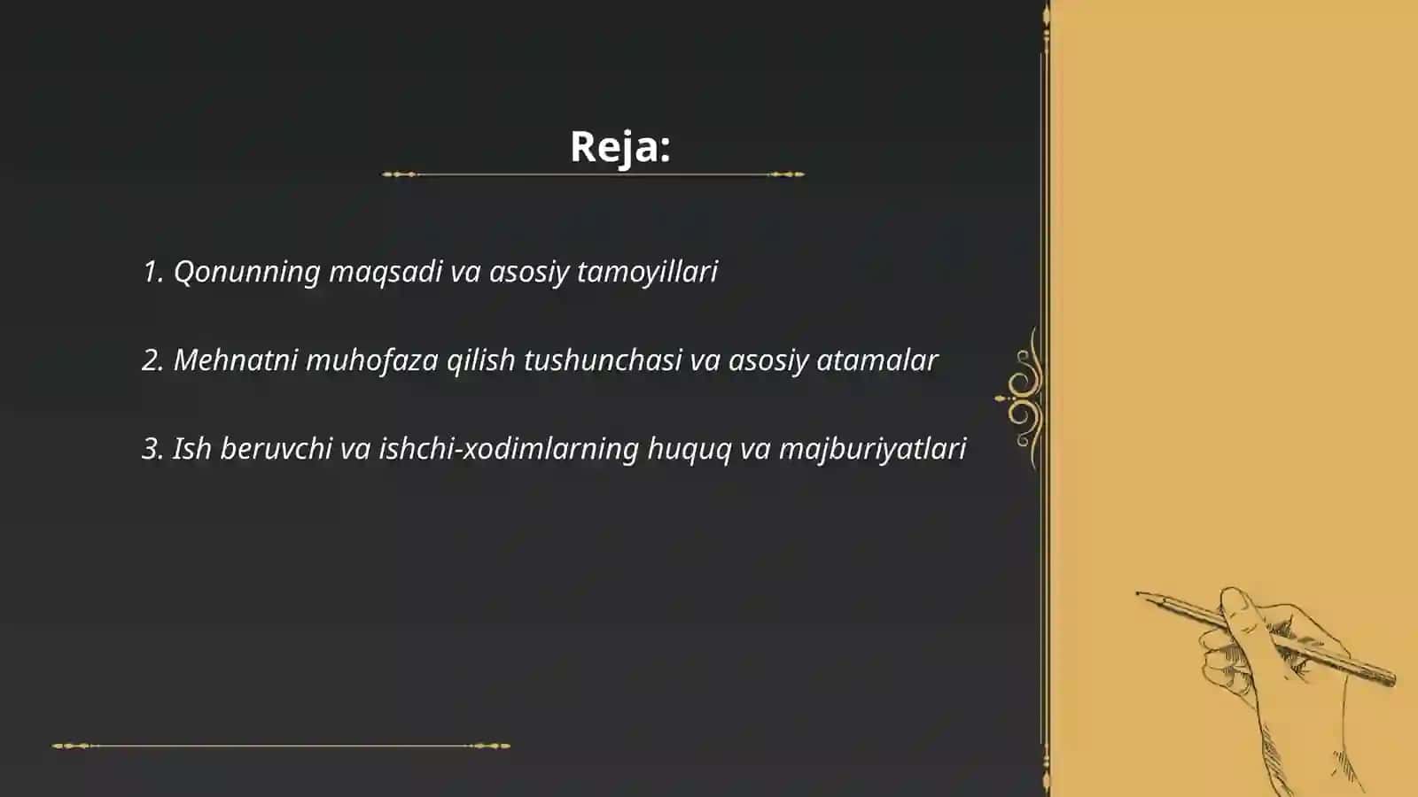 Mehmatni Muhofaza Qilish To'g'risidagi Qonun Mazmuni va Mohiyati 2