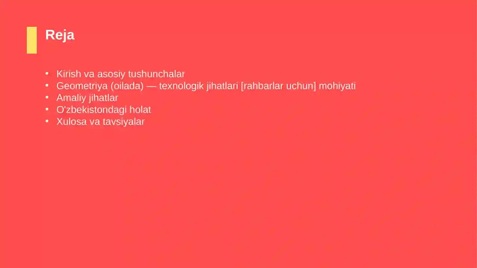 Geometriya (oilada) — texnologik jihatlari [rahbarlar uchun] 2