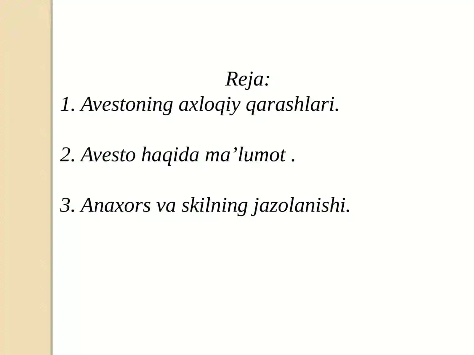 Avesto 2