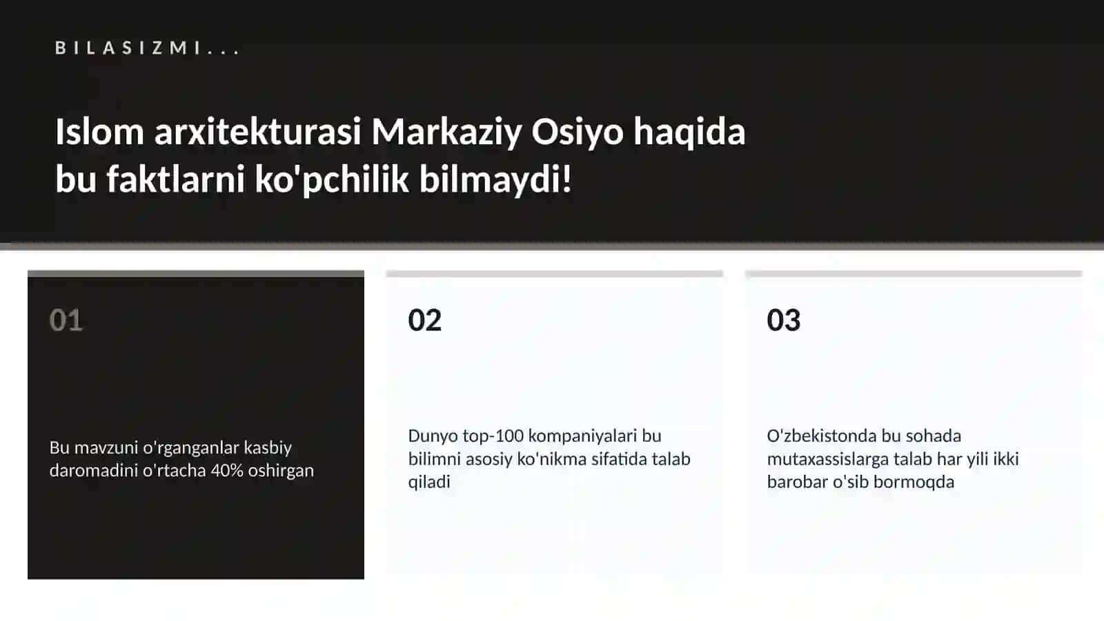 Islom arxitekturasi Markaziy Osiyo 2