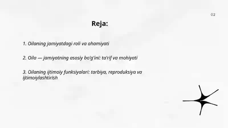 Oila jamiatning asosiy bogini 2