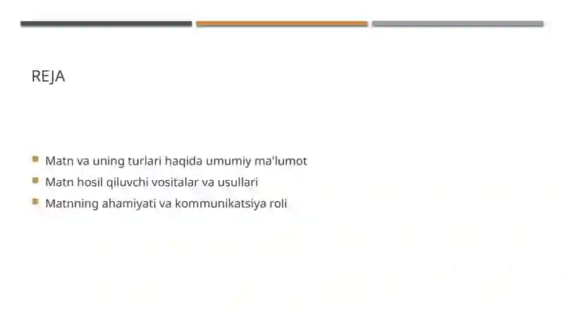 Matn va uning turlari 2