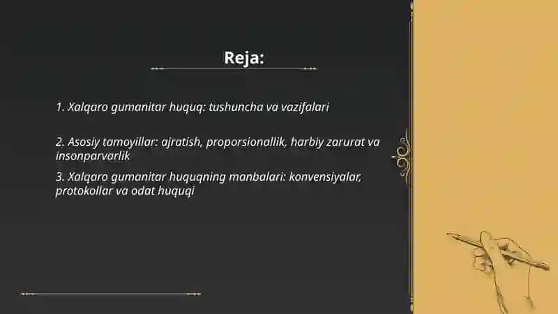 Xalqaro gumanitar huquq asoslari 2