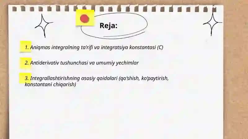 Aniqmas integral 2