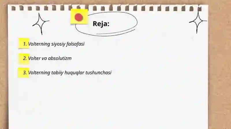 Volterning siyosiy qarashlari 2