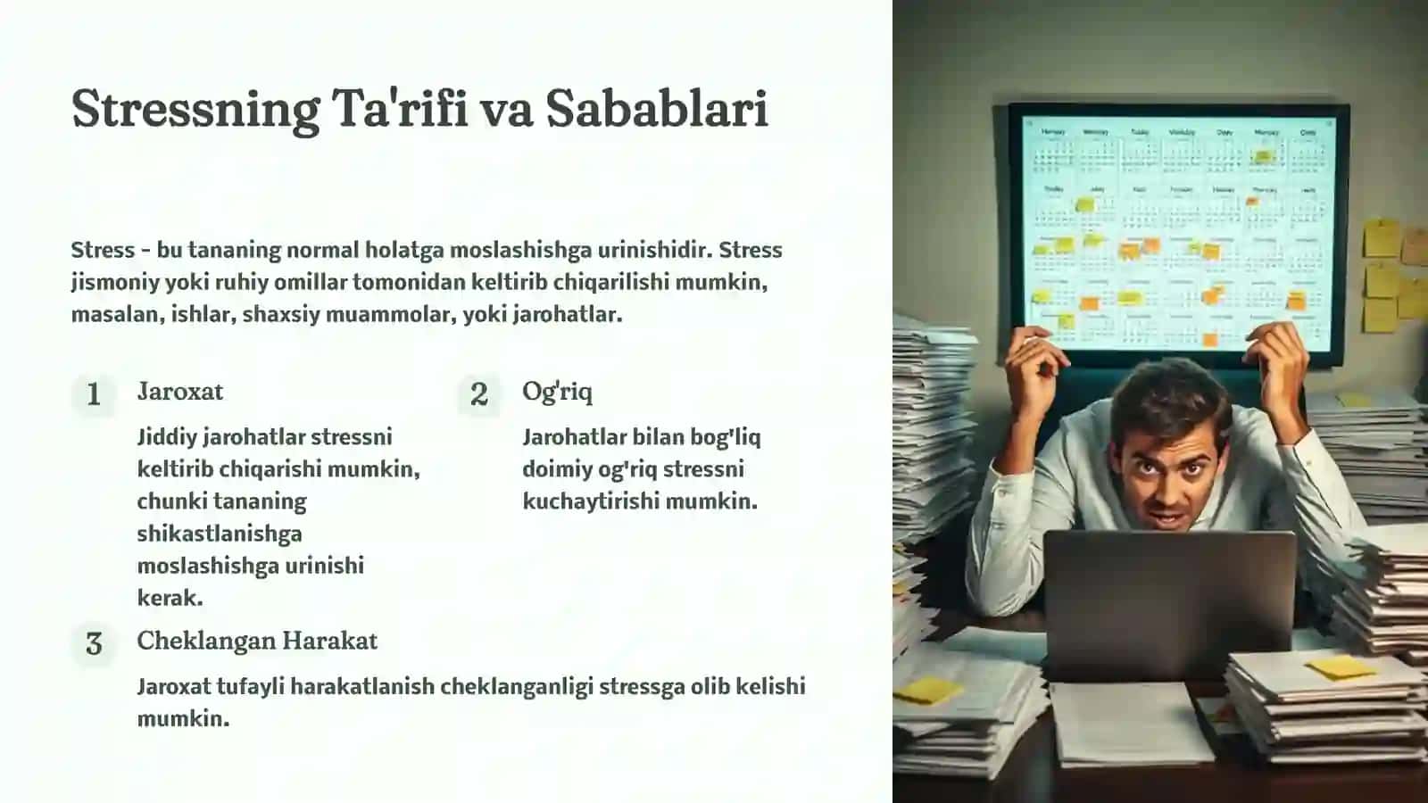 Jaroxatdan Keyingi Stressli Holat 2