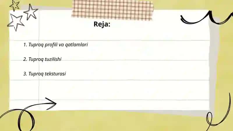 Tuproq va uning tabiiy xususiyatlari 2