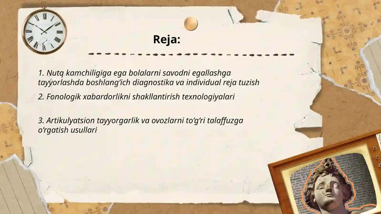 Nutq kamchiligiga ega bo’lgan bolalarni savodni egallash jarayoniga tayyorlash texnologiyalari 2