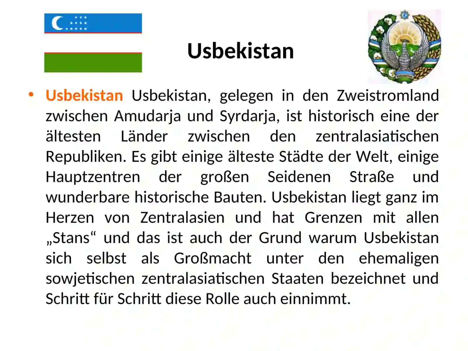 Hochschulbildung in Usbekistan(Allgemeine Übersicht) 2