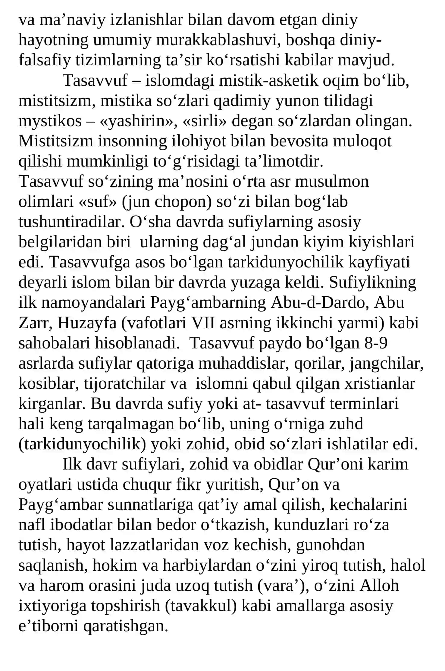 Tasavvuf ta’limotlarining Sharq madaniyatiga ta’siri 2