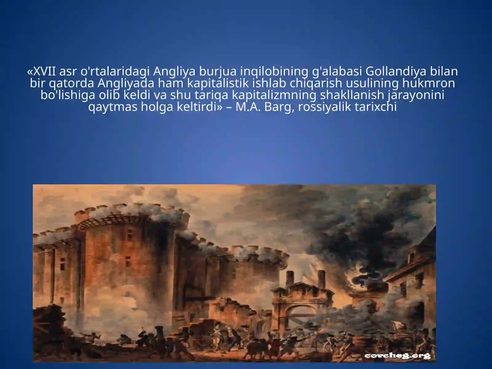 Tarix - XVII asr Angliya inqilobi 2