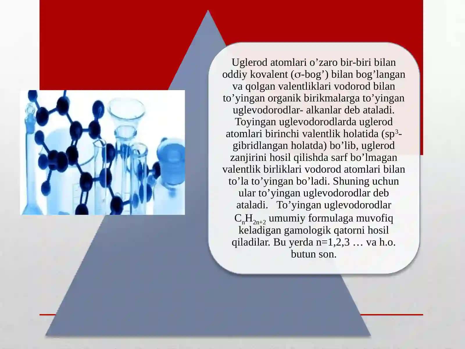 Organik birikmalarining tuzilish formulalari 2