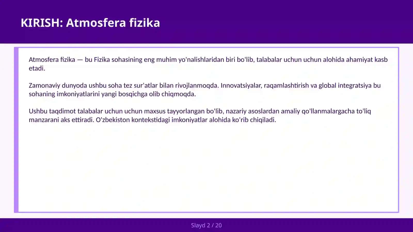 ATMOSFERA FIZIKA 2