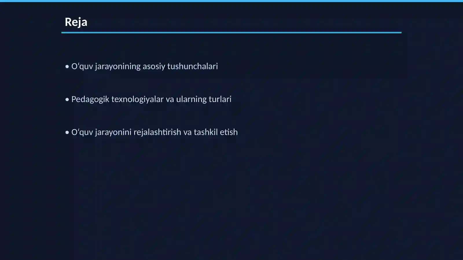 Pedagogik texnologiya 2