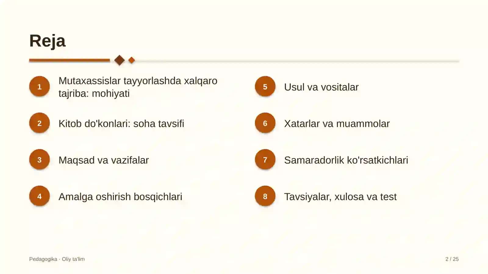 Kitob do'konlarida mutaxassislar tayyorlashda xalqaro tajriba 2