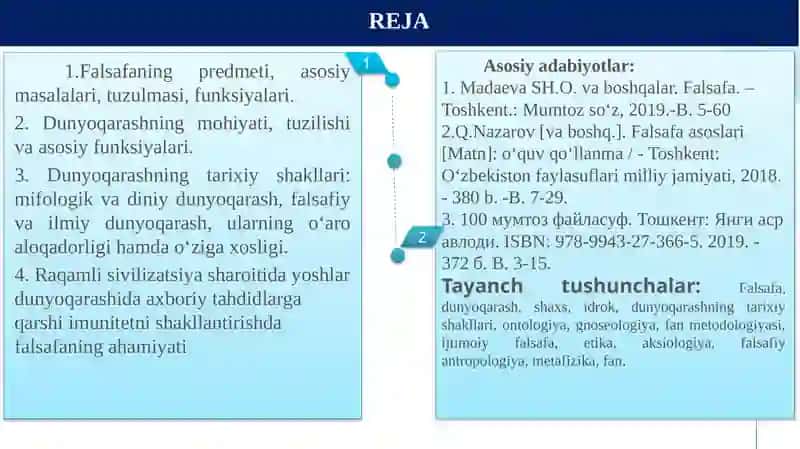 Falsafauning jamiyat hayoti dagi roli 2