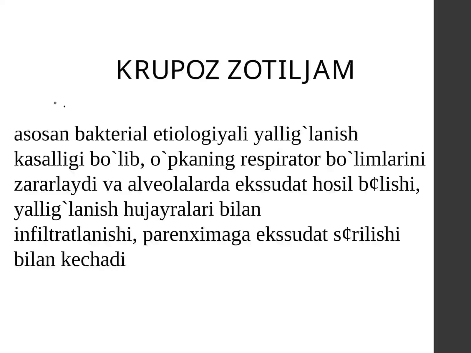 Krupoz zotiljam 2