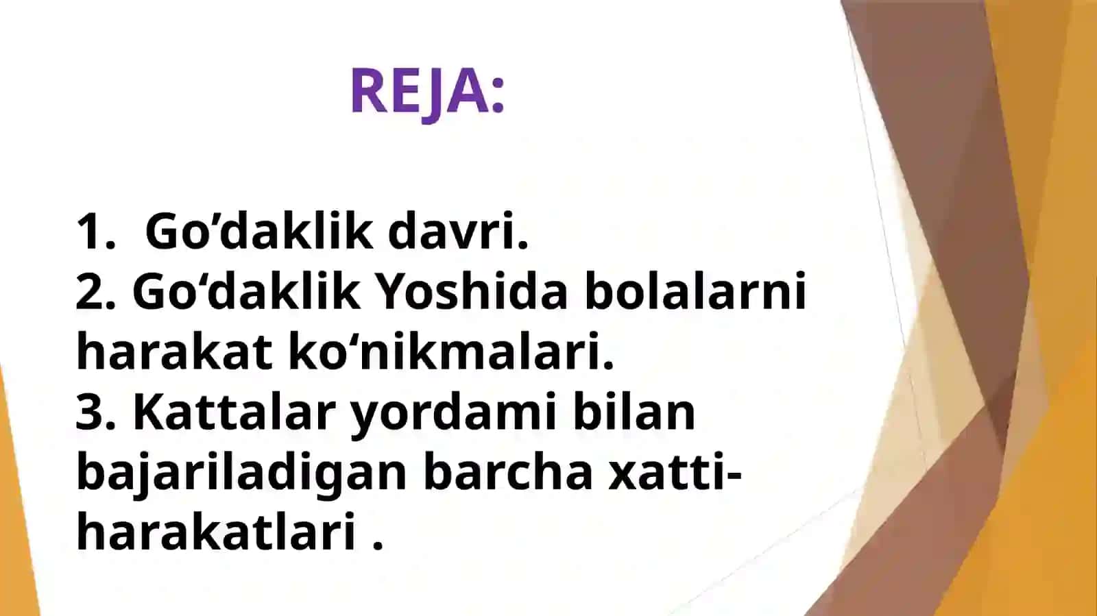 Go‘daklik davrida psixik rivojlanishda kattalar bilan emotsional muloqotning ahamiyati 2