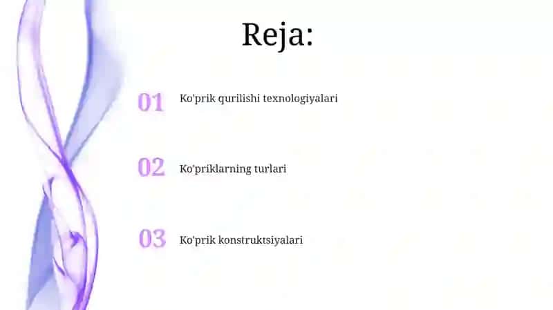 Ko'priklar va ularning konstruksiyalari 2