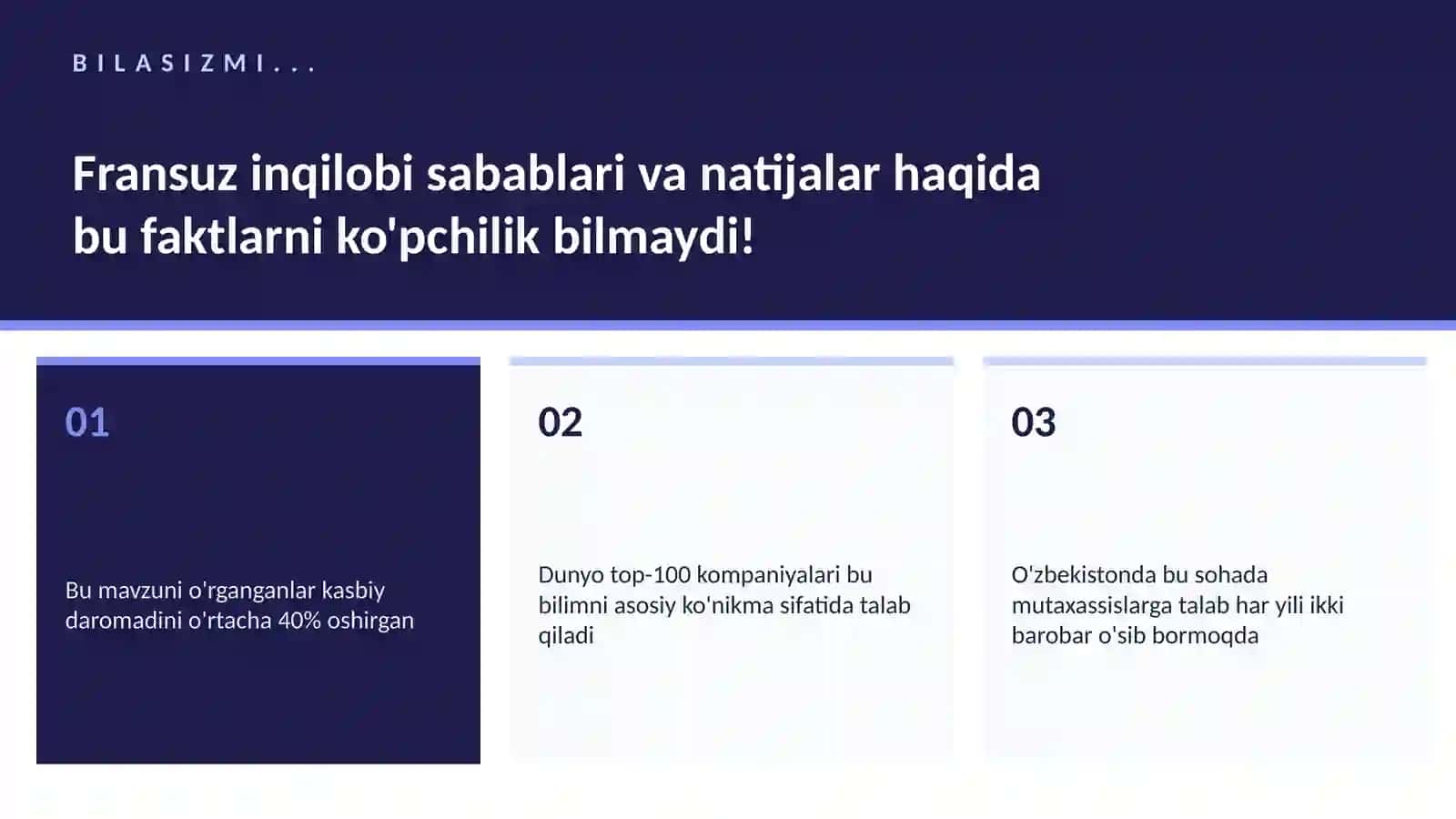 Fransuz inqilobi sabablari va natijalar 2
