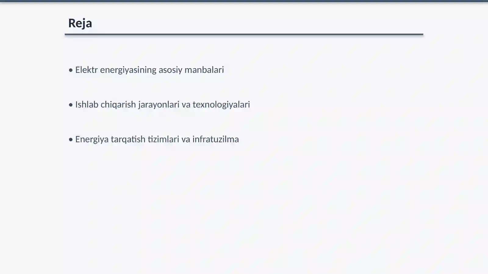 Elektr energiyasini ishlab chiqarish va tarqatish 2