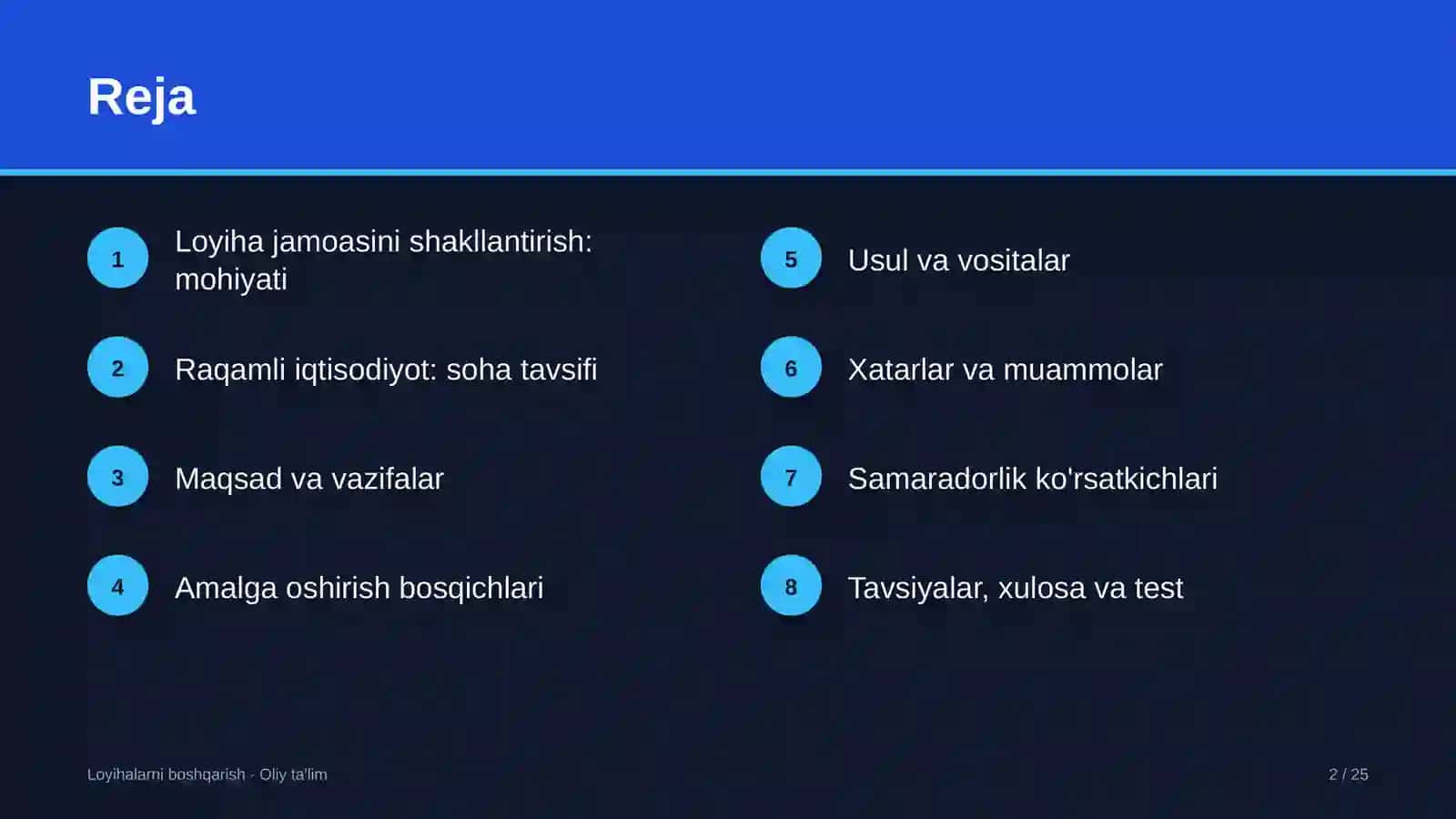 raqamli iqtisodiyotda loyiha jamoasini shakllantirish 7211 2