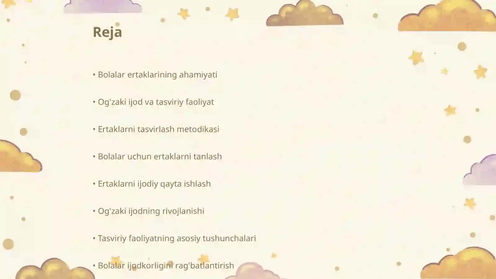 FAN:TASVIRIY FAOLIYAT METODIKASI 2