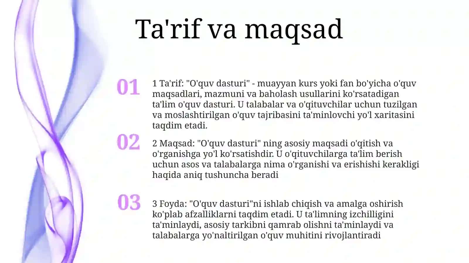 O'quv Dasturi 2