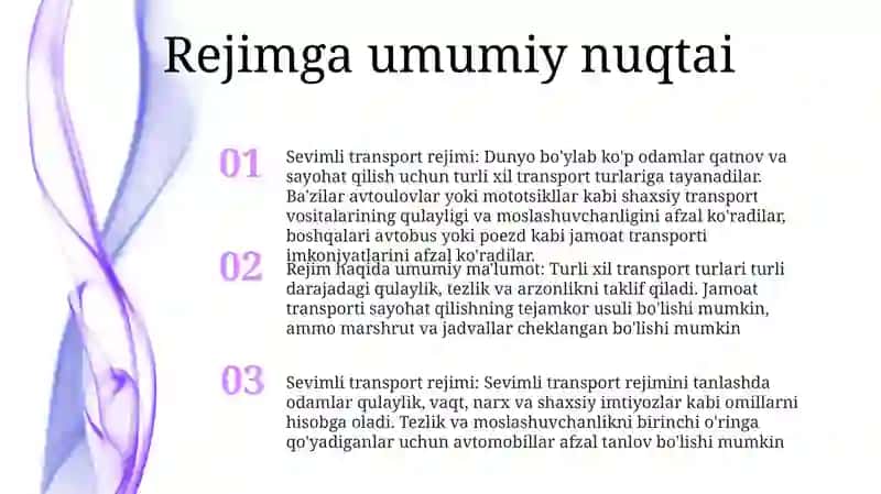 Sevimli Transport Rejimi 2