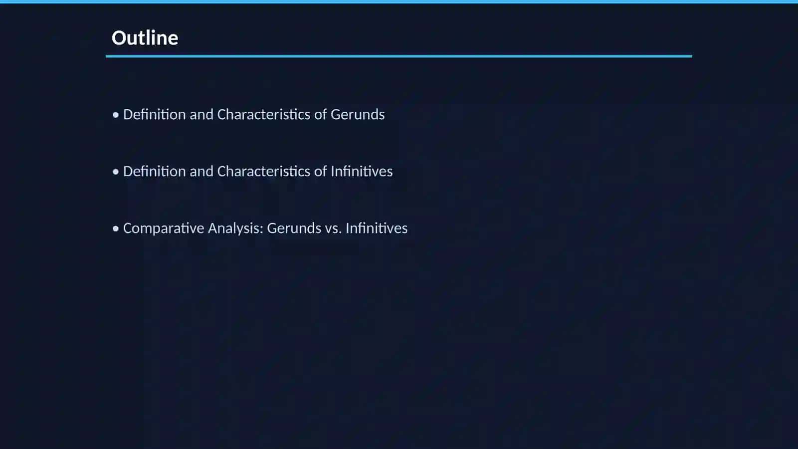 Gerund va to + infinitive haqida malumit va vazifalar 2
