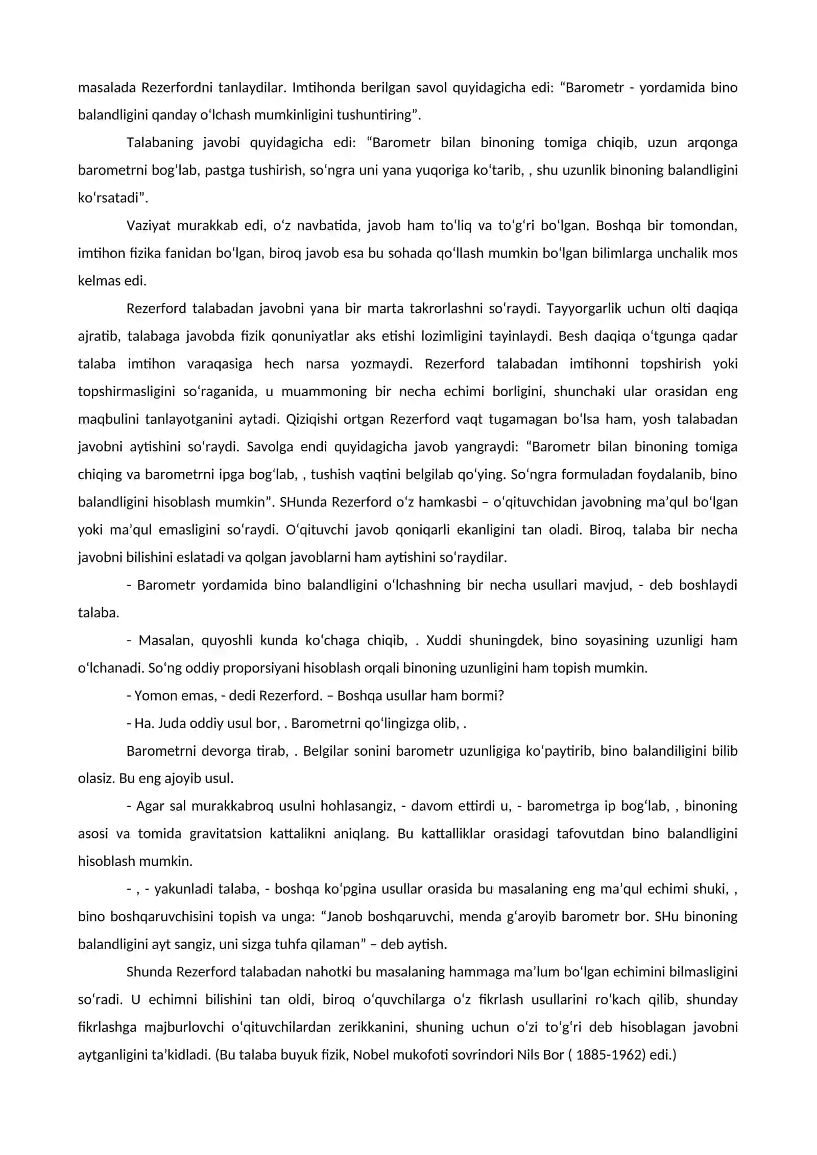 Noodatiy fikrlash asoslari 2