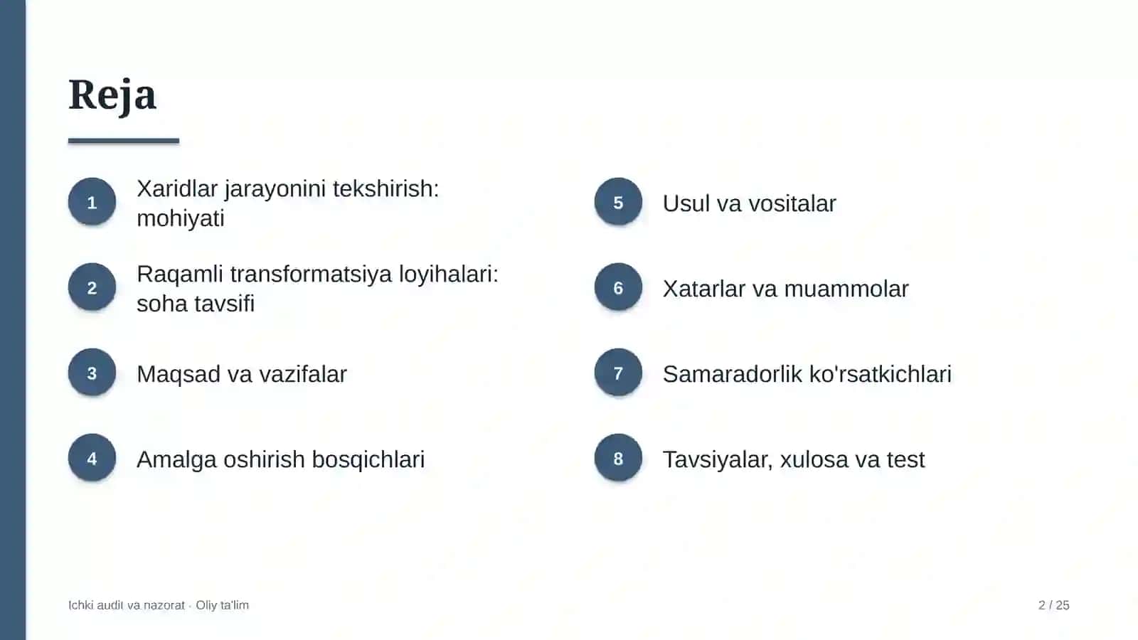 raqamli transformatsiya loyihalarida xaridlar jarayonini tekshirish 5643 2